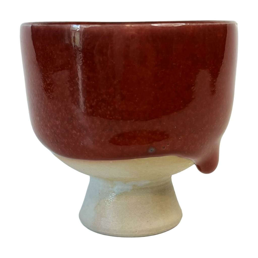 Copper Red Teacup