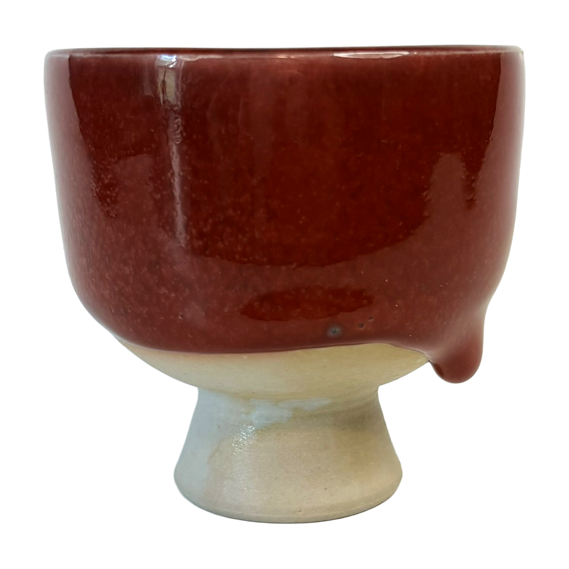 Copper Red Teacup