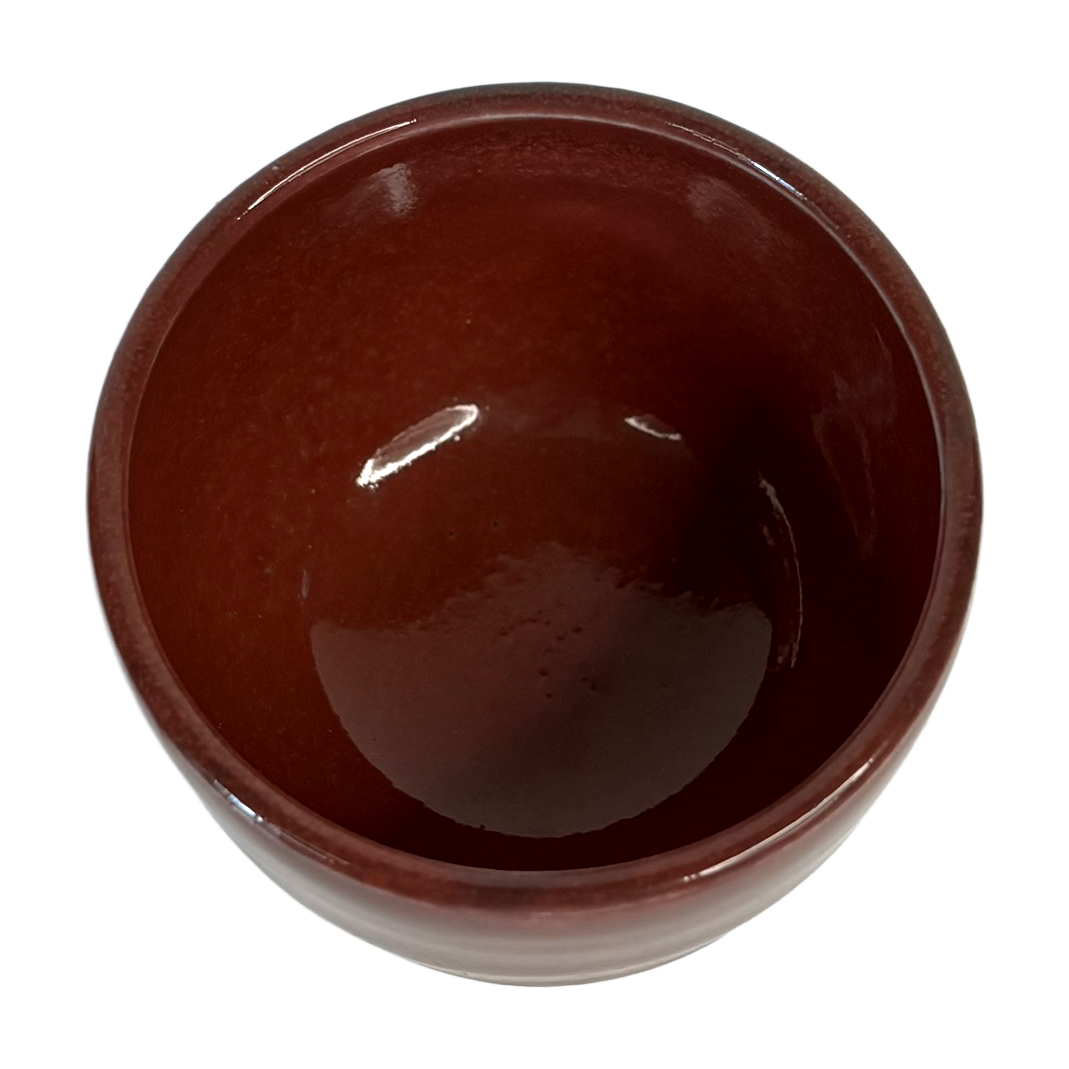 Copper Red Teacup