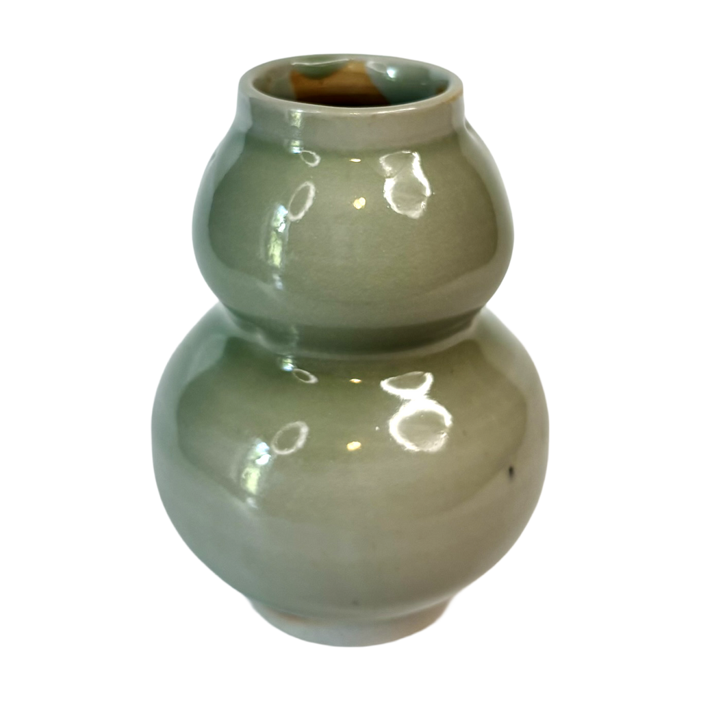 Green Celadon Hyoutan Gourd Jar