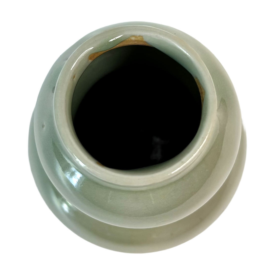 Green Celadon Hyoutan Gourd Jar