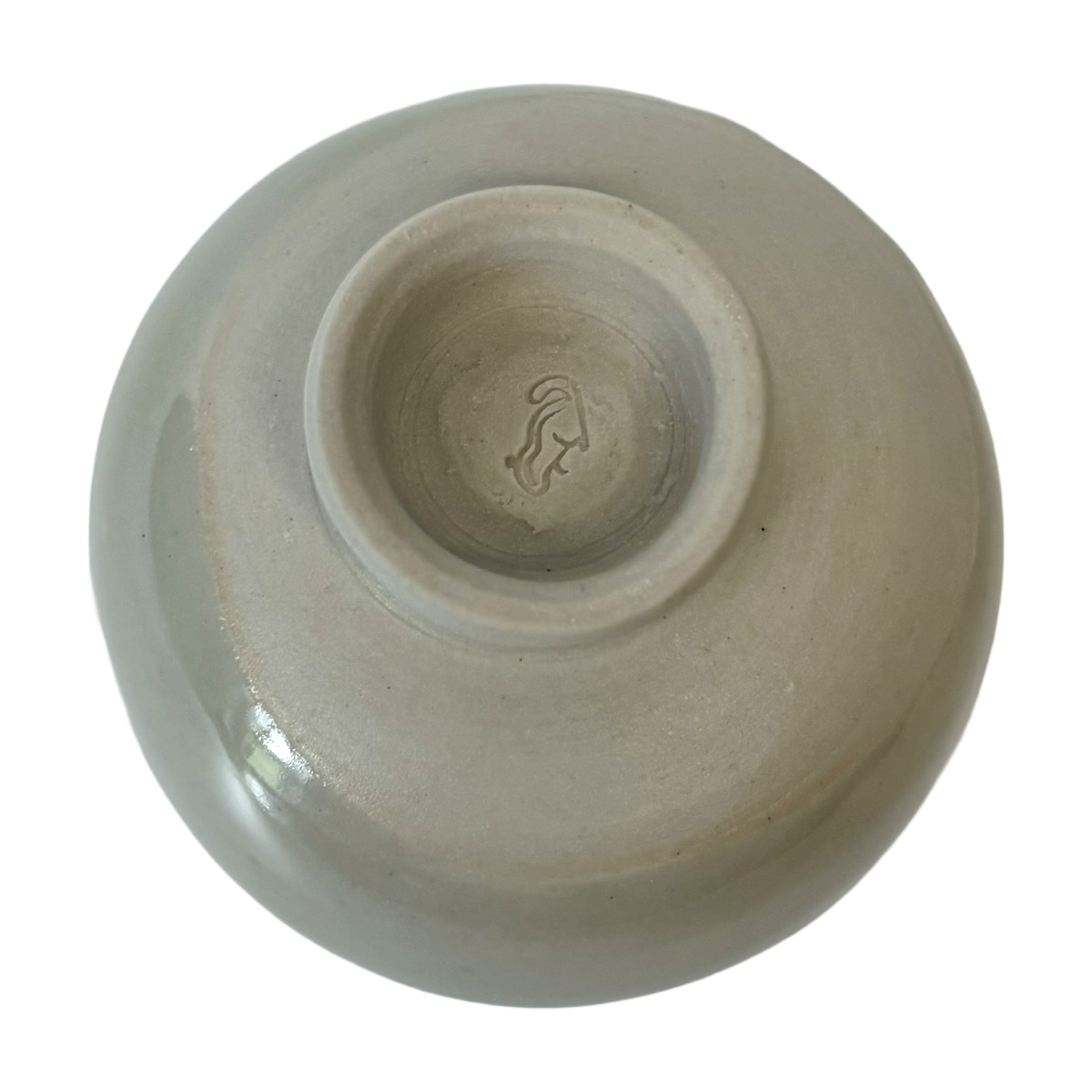 Moon Cloud Celadon Teacup