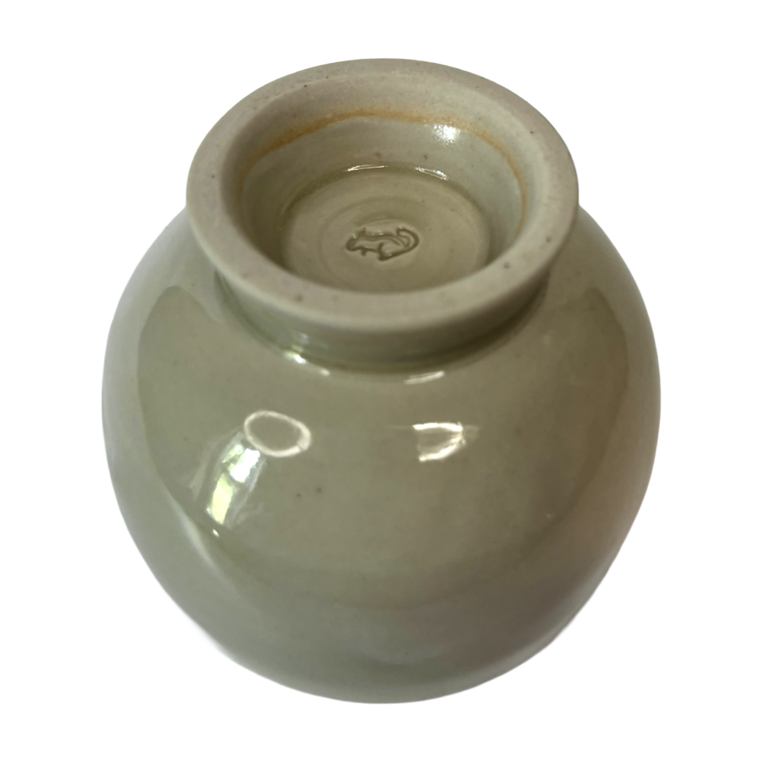 Moon Cloud Celadon Teacup