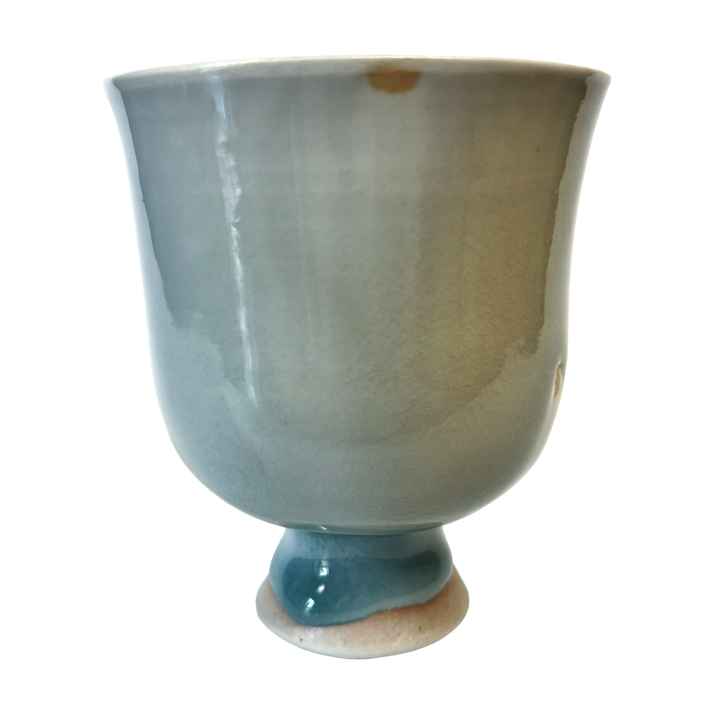 Water Blue Celadon Goblet