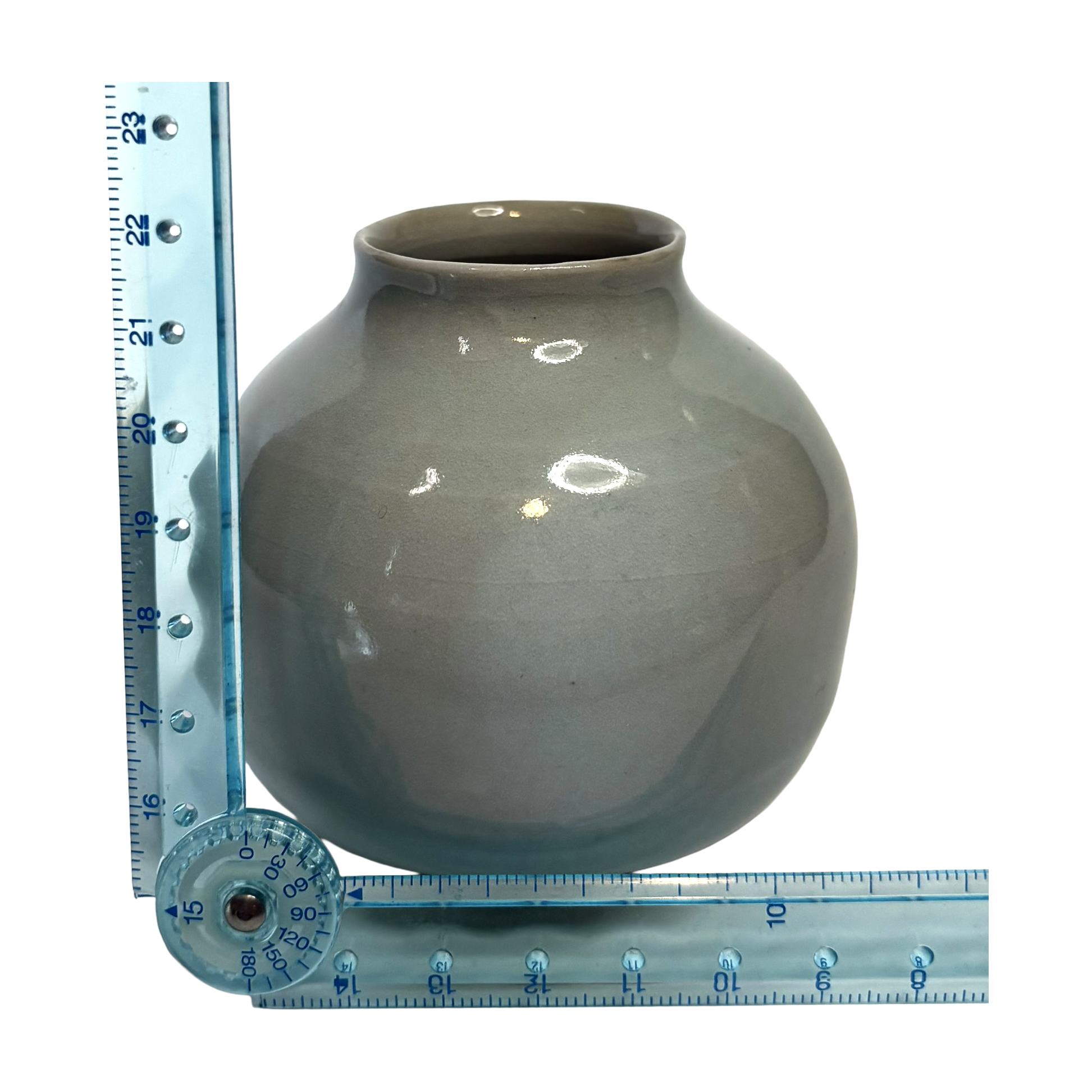 Blue Celadon Jar