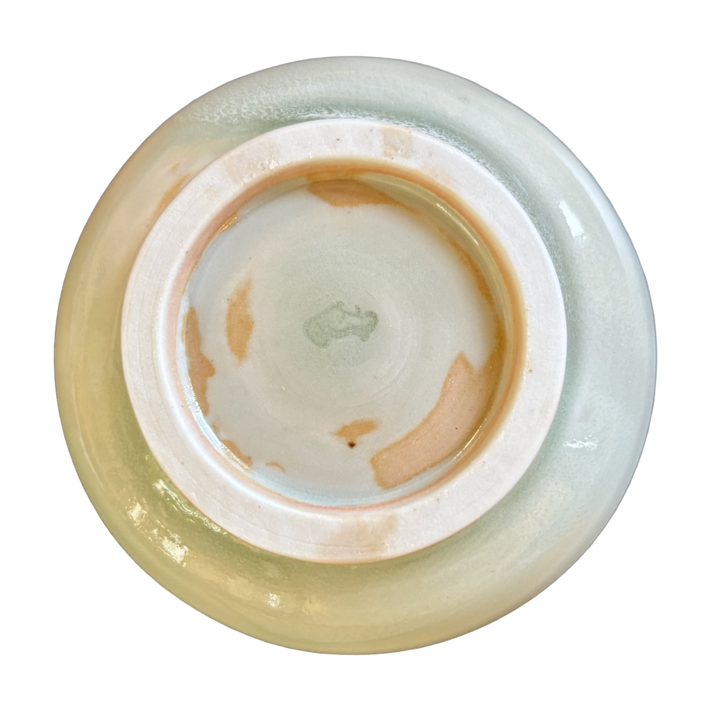 Striped Green Celadon Yunomi
