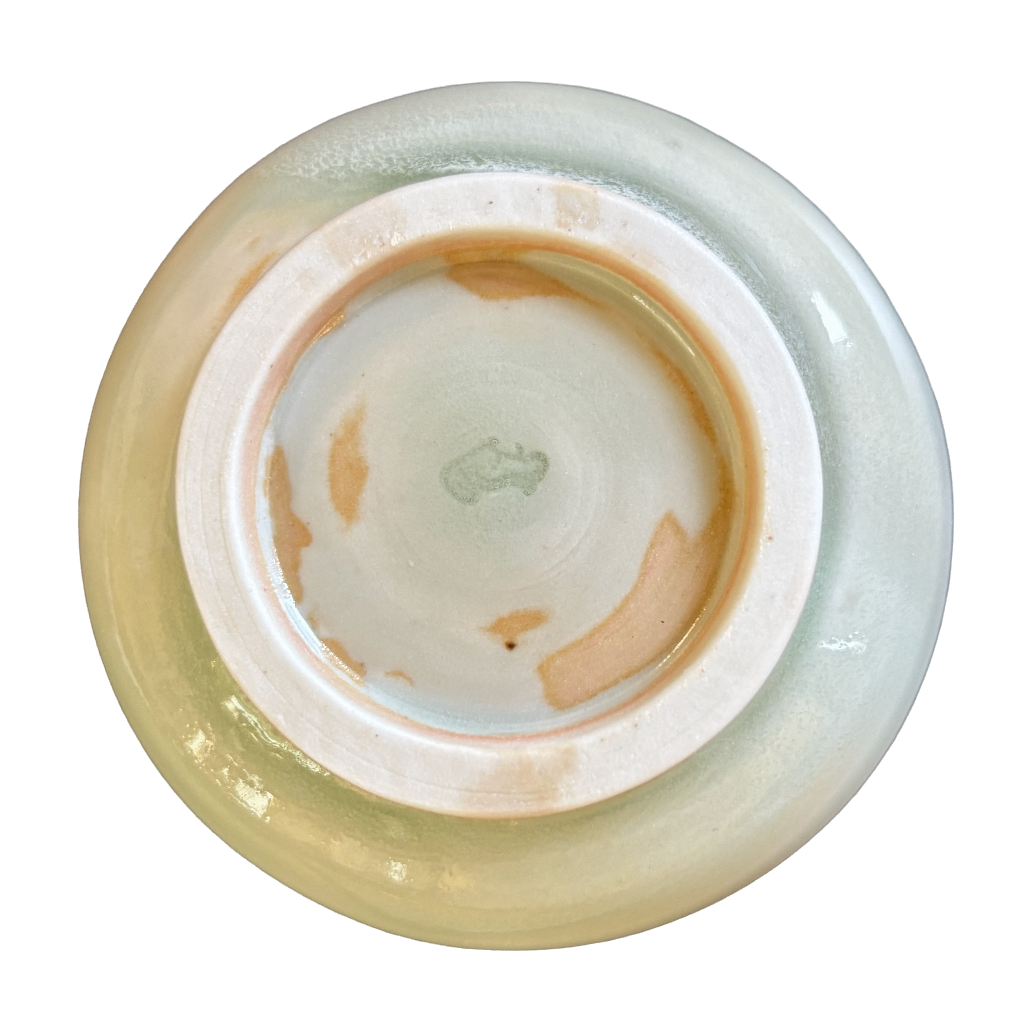 Striped Green Celadon Yunomi